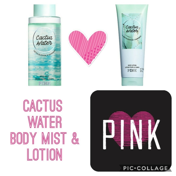 PINK Victoria's Secret Other - 🦋VS Cactus Water Body Lotion & Mist🦋